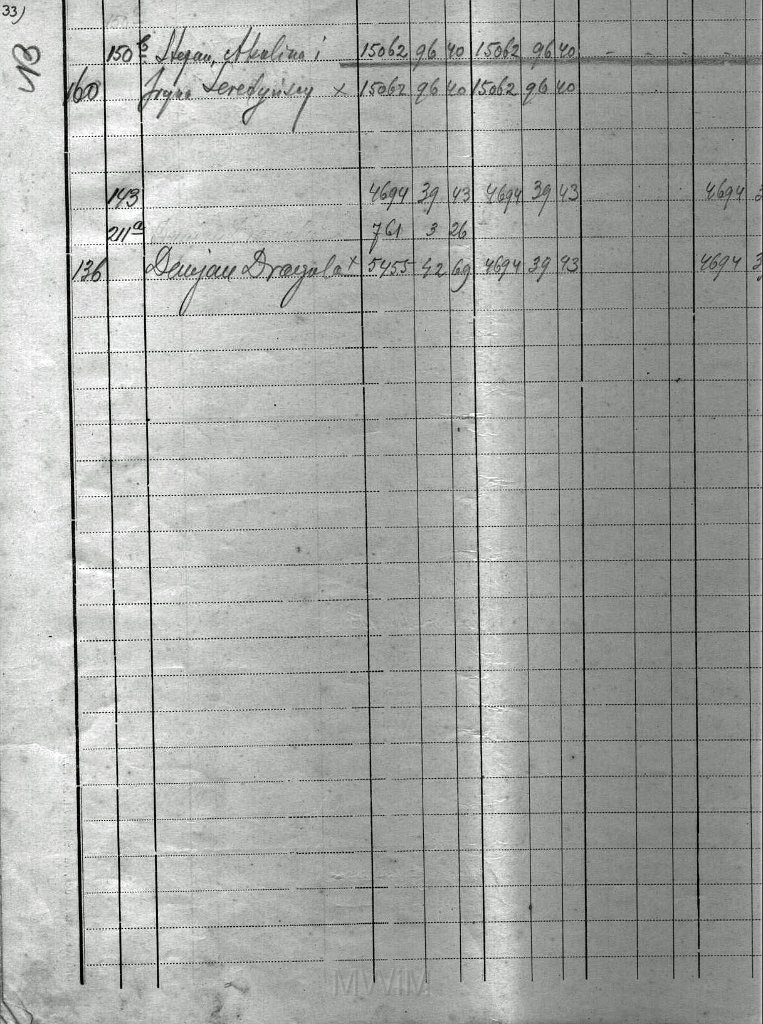 KKE 5966-34.jpg - Dok. Scalenie gruntów (częsciowa scany czarno-białe), Krupy, gmina Poddębice, powiat Łuck, 1934 r.